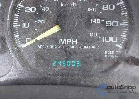 2000 Chevrolet Silverado 1500 Lt из США, поврежденный, VIN 2GCEK19T8Y1210350